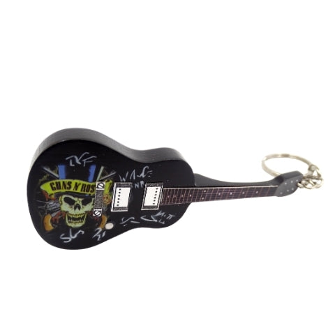 Nøglering guitar i Guns N' Roses-stil - Tribute EGK-0627