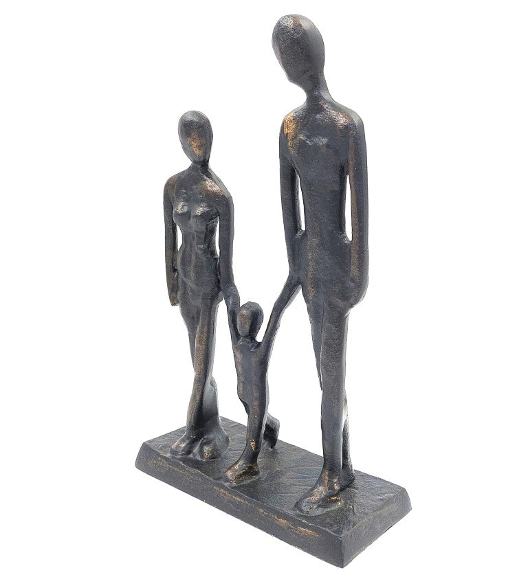 Familie med barn dekorativ figur DI-FIG-022