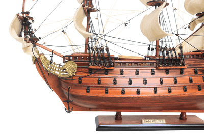 Eksklusiv model af sejlskibet San Felipe – SF4 med mulighed for personlig gravering