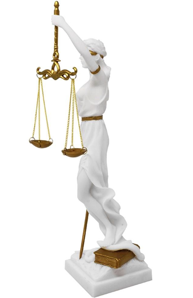 Justitia – gave til jurist - MC-90205