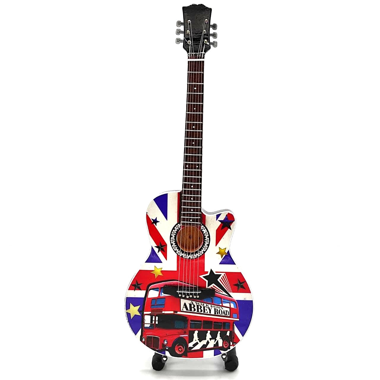 Mini-guitar i stil med The Beatles - Abbey Road - MGT-5159