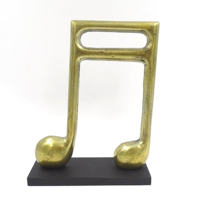 Statuette af en gylden sekstendedelsnode – gave til en musiker
 – MUS-22