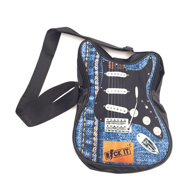 Skuldertaske formet som en guitar Let’s rock – RBG-019