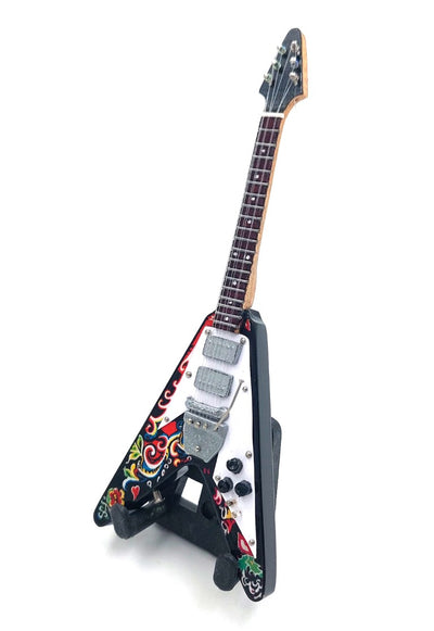 Mini-guitar 15cm Jimmy Hendrix - BMG-014