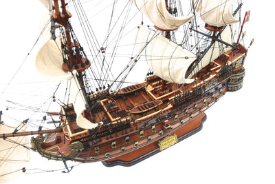 Model af sejlskibet San Felipe 80cm med mulighed for personlig gravering