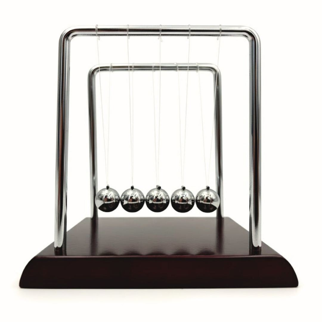 Newtons kugler - træ metal - YG002BW