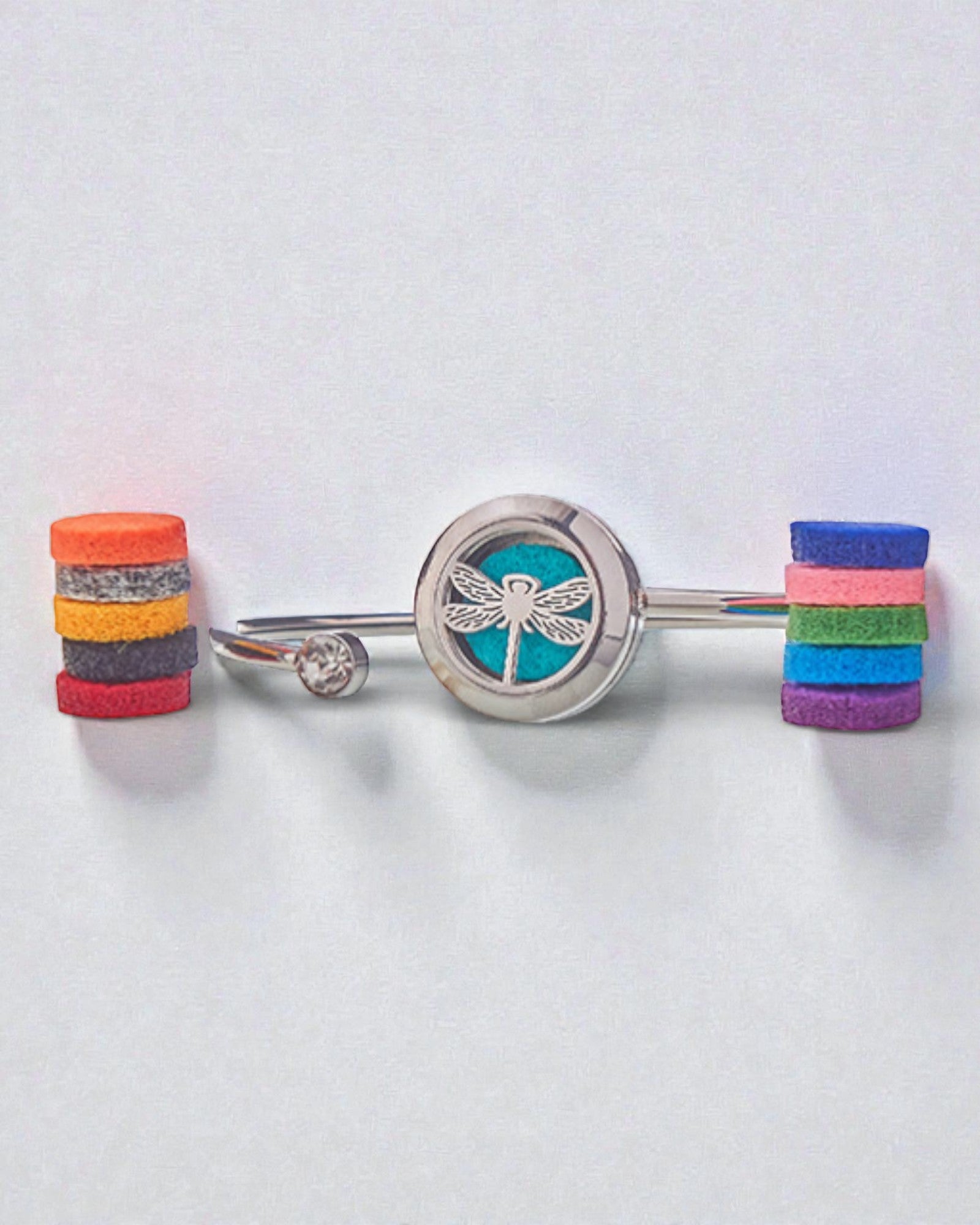 Bransoletka Aromalife Dragon Spirit – Sekretnik Zapachu z Ważką 20 mm