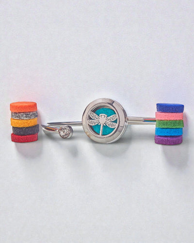 Bransoletka Aromalife Dragon Spirit – Sekretnik Zapachu z Ważką 20 mm