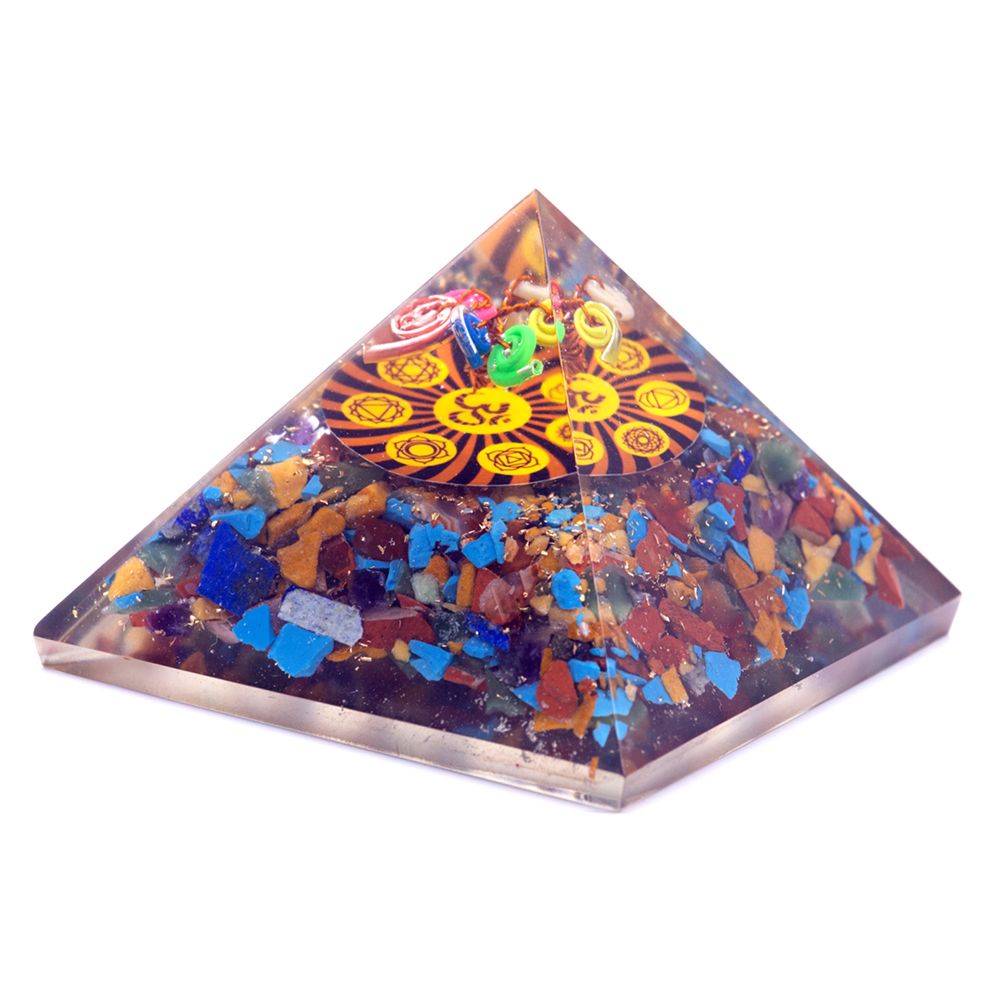 Orgonitpyramide Om Chakra