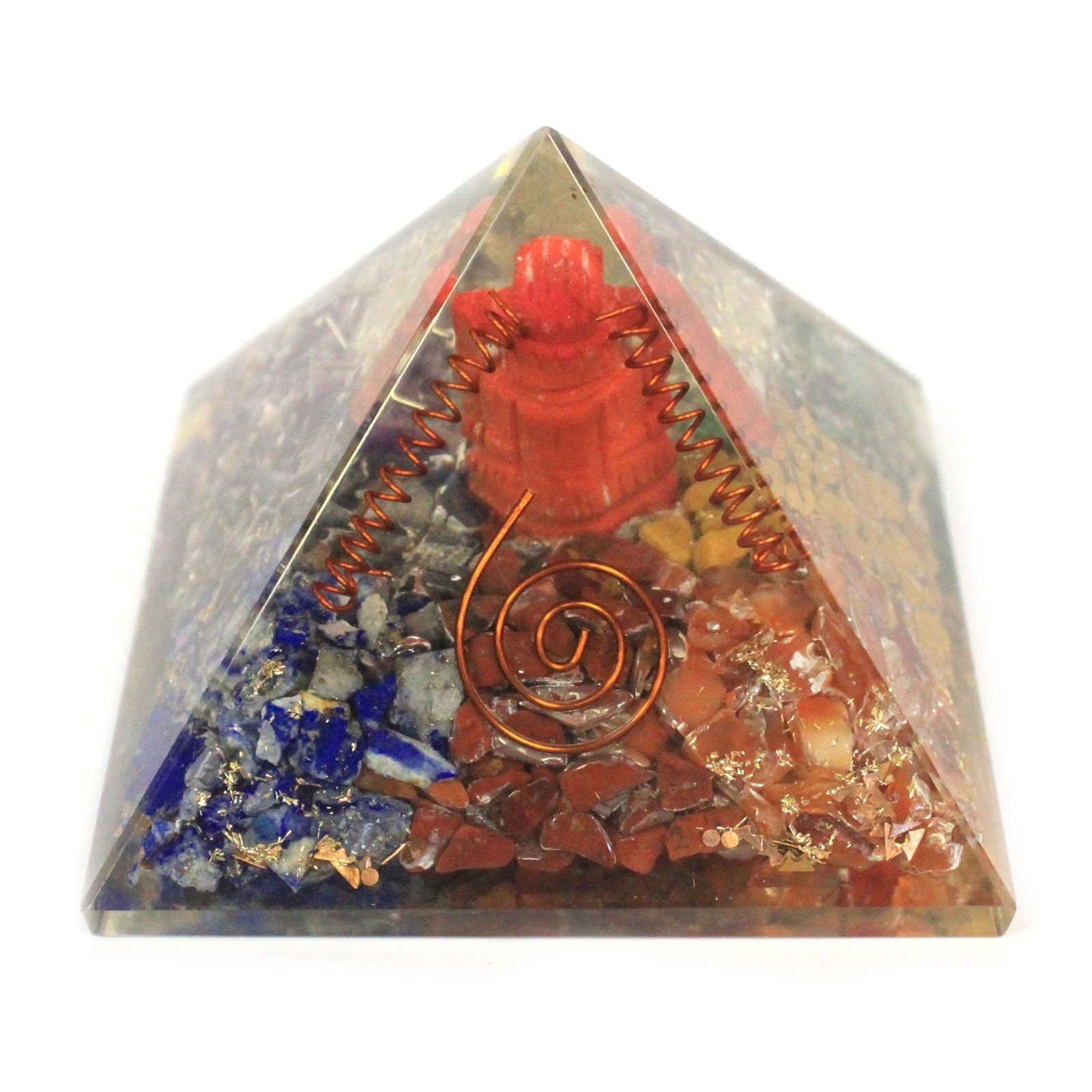 Magisk Orgonit Pyramide Ganesh 70mm