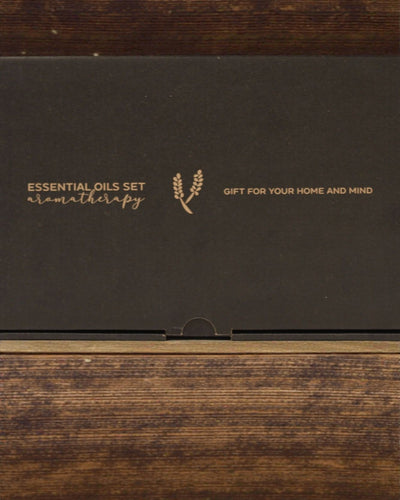 Letnia Energia Natury – luksuriøst sæt med 12 æteriske olier, 5 ml, med pipetter