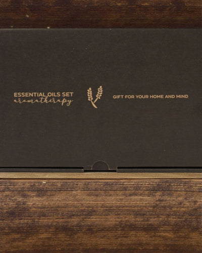 Verdens essens – Luksuriøst sæt med 12 mest populære æteriske olier 5 ml med pipetter