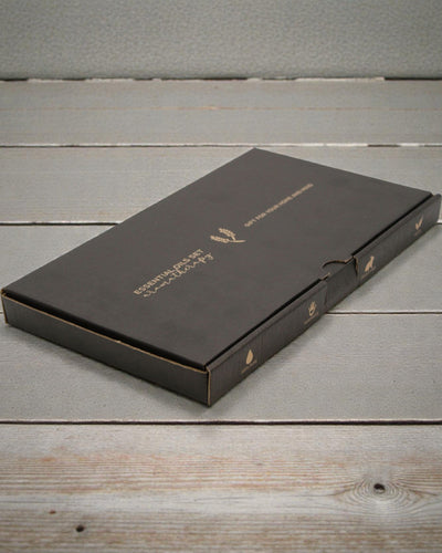 Efterårets naturharmoni – Luksussæt med 12 æteriske olier 5 ml med pipetter