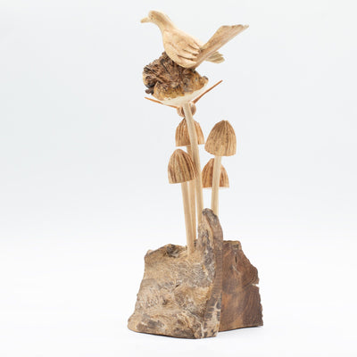 Skulptur i parasitisk træ