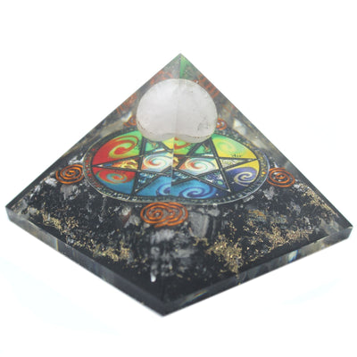 Orgonitpyramide Midnight Pentagon