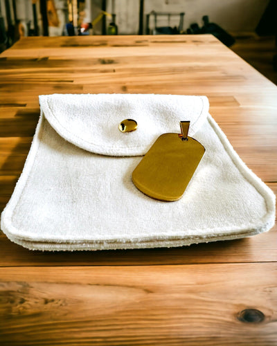 Militær Vedhæng med Gravering - Retro Stil i Forskellige Farver