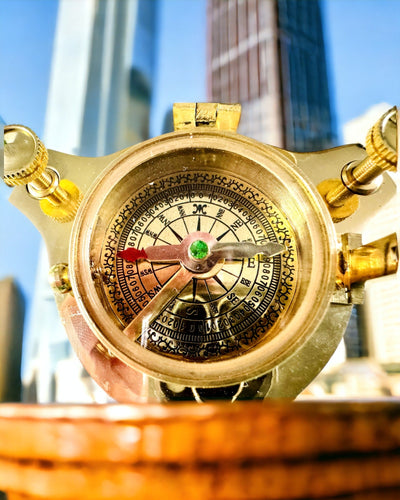 Søfartskompas med Mulighed for Gravering