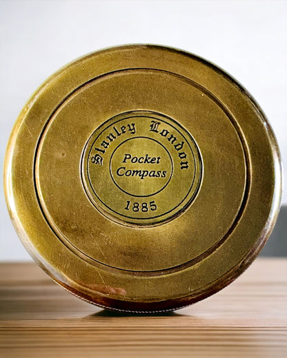 Sejlkompas "Stanley Marine London" med mulighed for personalisering, 2 varianter at vælge imellem