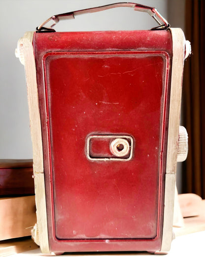 Vintage Vision: Dekorativ Retro Kamera med Mulighed for Gravering