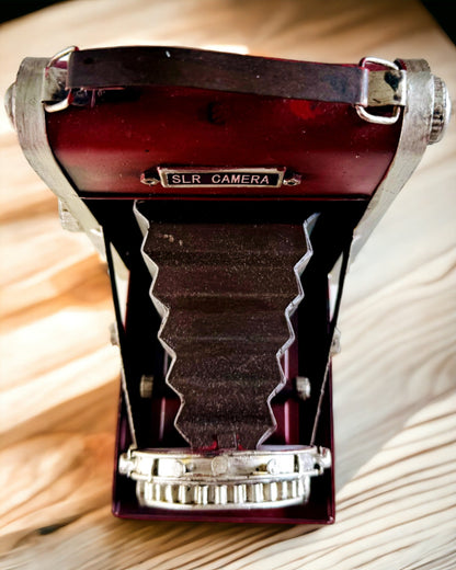Vintage Vision: Dekorativ Retro Kamera med Mulighed for Gravering