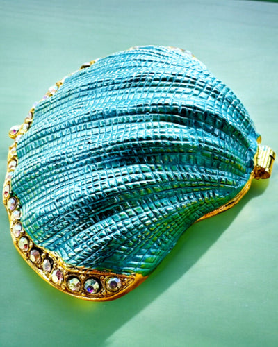 Skarbiec Wspomnień Muszelka - Smykkeskrin med mulighed for personlig gravering, gave