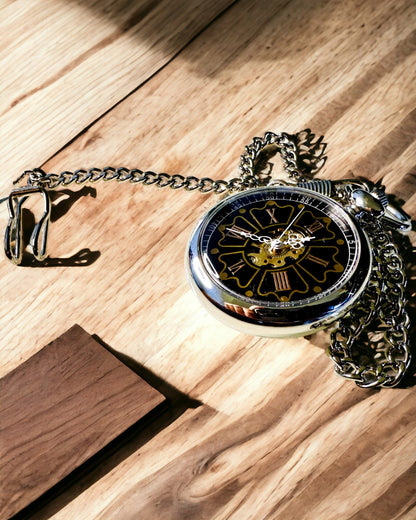 Vintage lommeur med mulighed for gravering