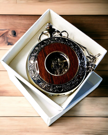 Lommeur "Heritage Timekeeper" med Mulighed for Gravering
