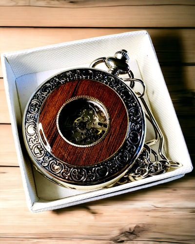 Lommeur "Heritage Timekeeper" med Mulighed for Gravering