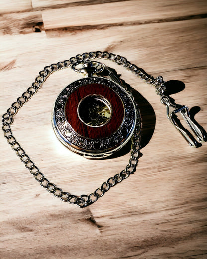 Lommeur "Heritage Timekeeper" med Mulighed for Gravering