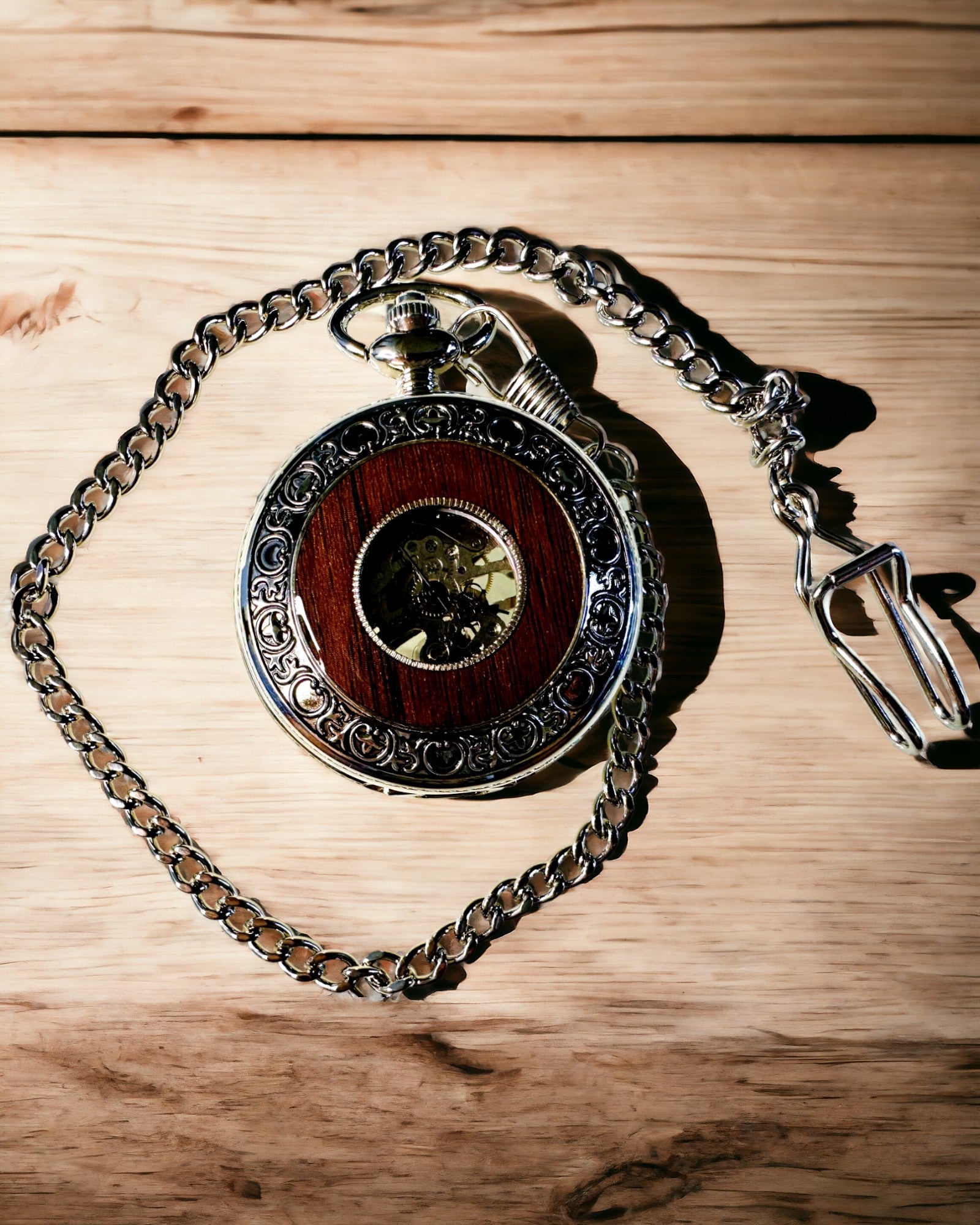 Lommeur "Heritage Timekeeper" med Mulighed for Gravering