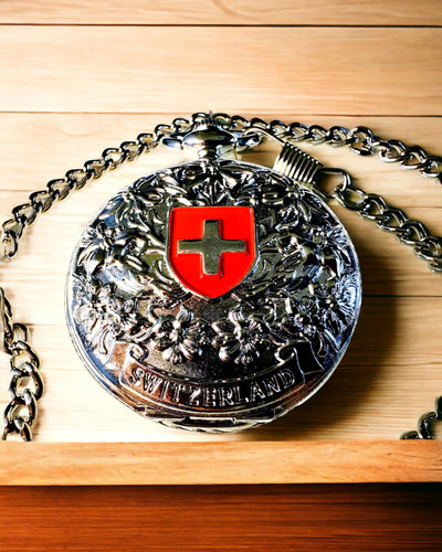 Lommeur "Heritage Helvetia" med Mulighed for Gravering