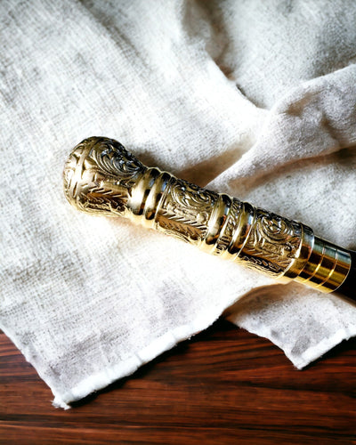 Premium Sko Horn "Elegancja Rajput" med Gravering Mulighed