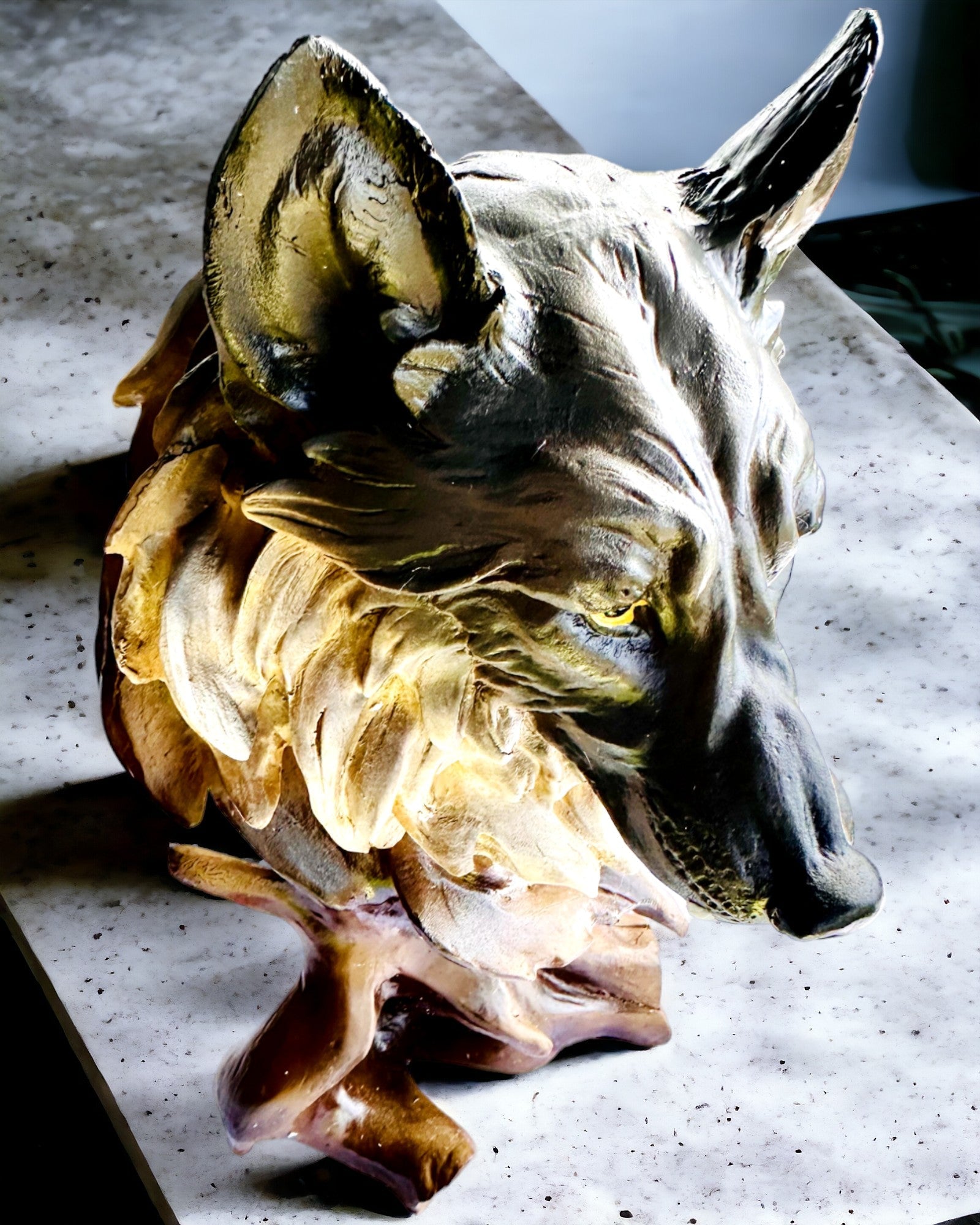 "Wilczy Duch" – Dekorativ Figur med mulighed for personlig gravering, til gave