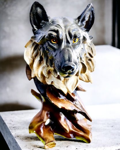 "Wilczy Duch" – Dekorativ Figur med mulighed for personlig gravering, til gave
