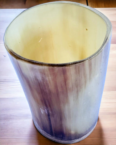 Håndlavet Lille Krus med Mulighed for Gravering, indisk Glas Krus, mulighed for personalisering som gave, gravering. Lys farve