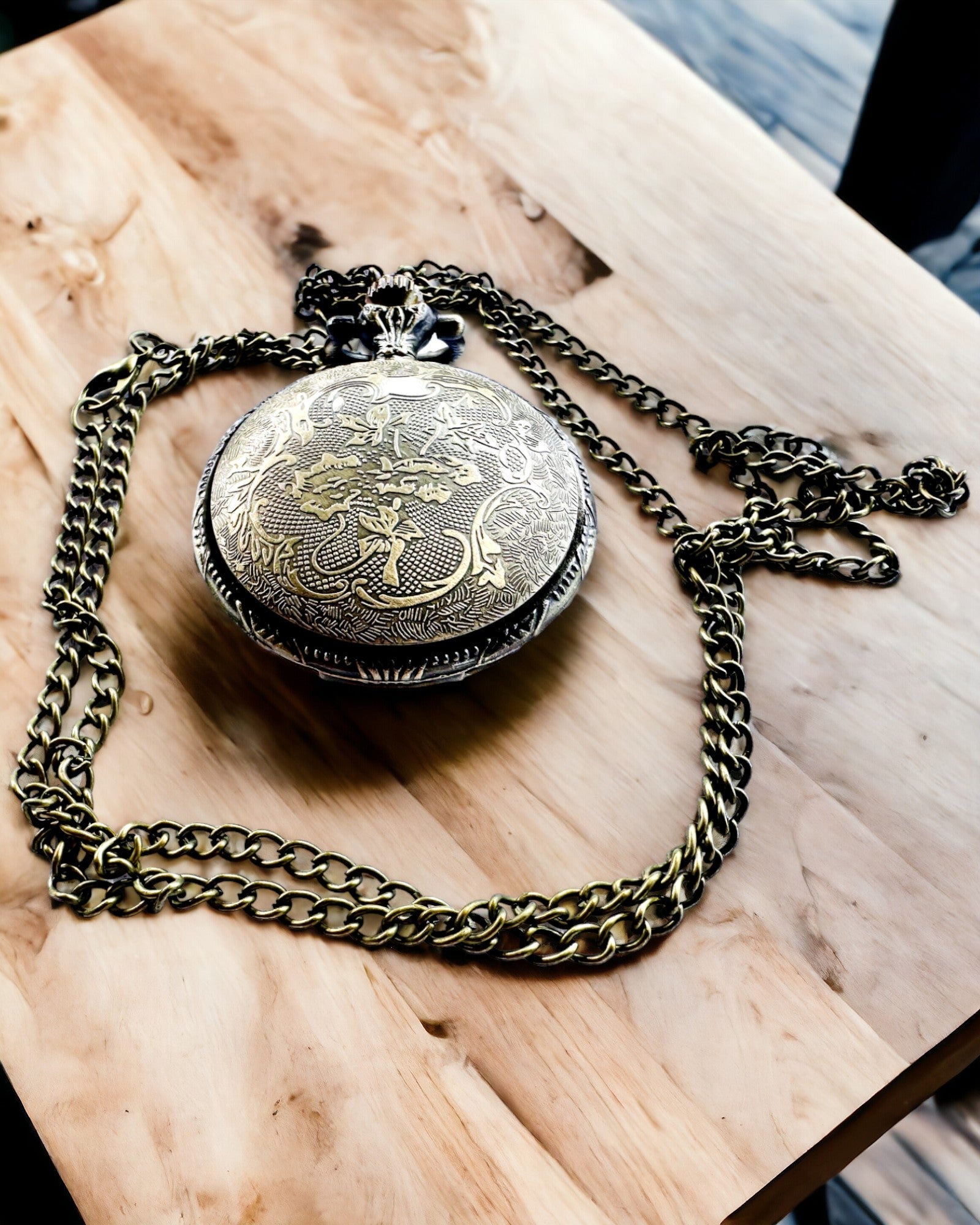 Lommeur "Buddha Time Elegance", mulighed for personlig gravering