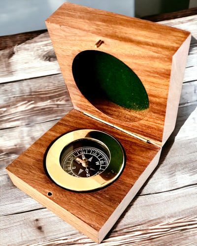 Rejsekompas Rajput med mulighed for personalisering - som gave