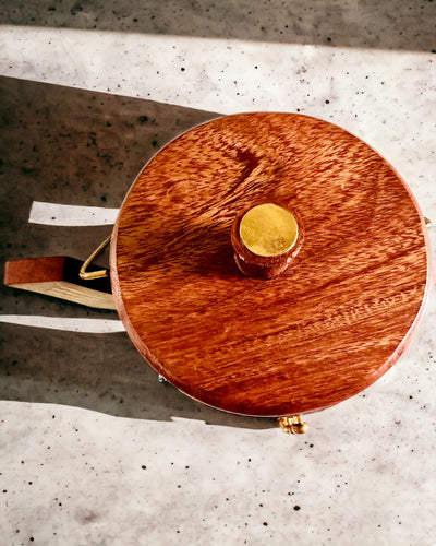 Retro Træ "Teæske" med Mulighed for Gravering