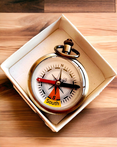 Lommekompas "Orient Express" med Mulighed for Gravering