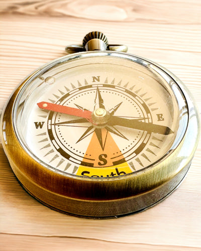 Lommekompas "Orient Express" med Mulighed for Gravering