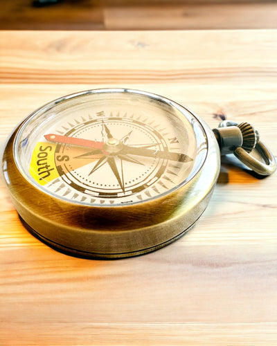Lommekompas "Orient Express" med Mulighed for Gravering
