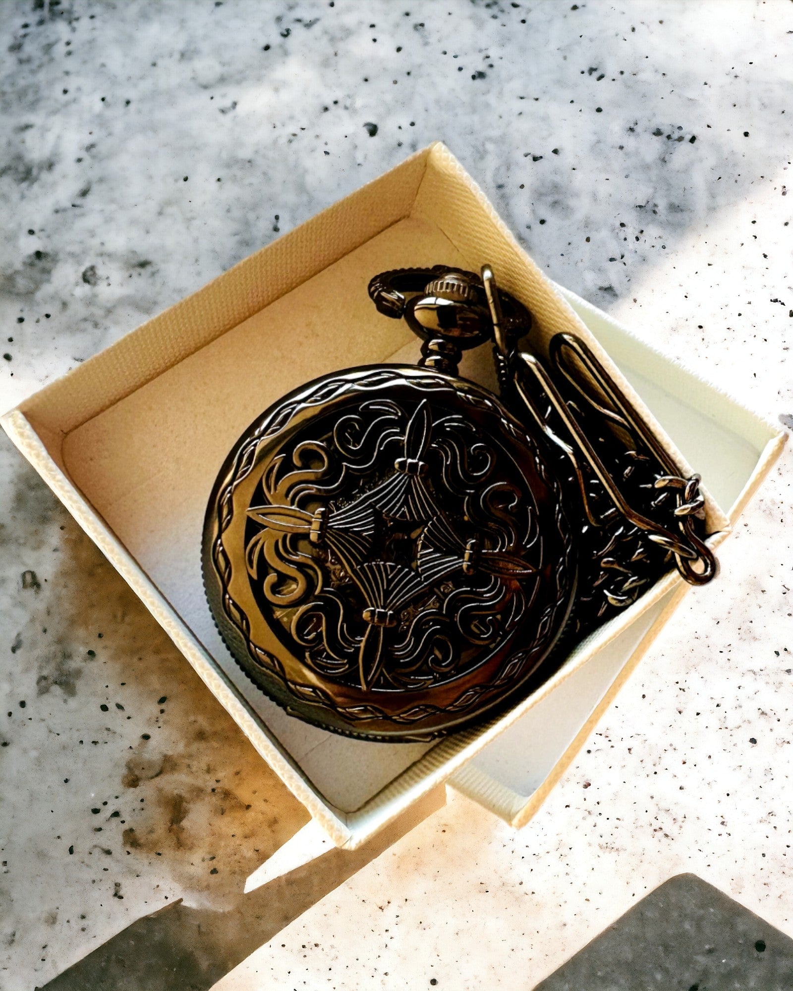 Lommeur "Czas Mistrzów" - Premium Edition med Mulighed for Gravering