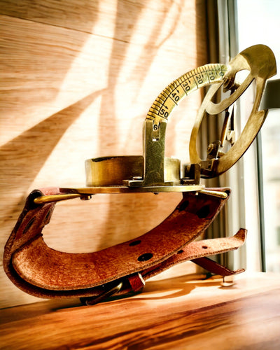 Solur "Antik Kompas", armbåndsur med kompas, mulighed for personlig gravering