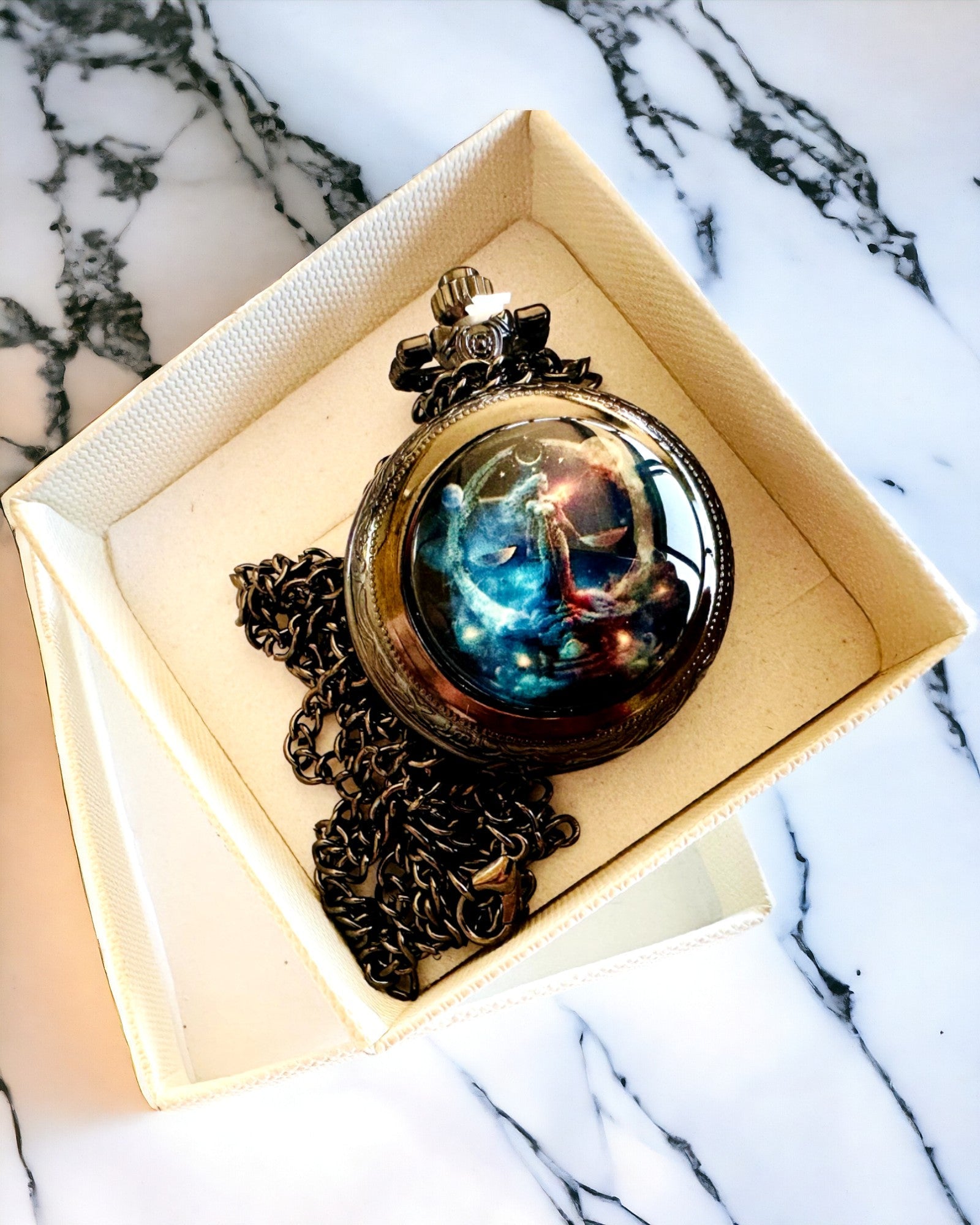 Lommeur Kosmisk "Galactic Timekeeper" - mulighed for personlig gravering