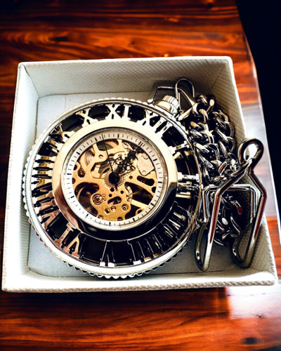Lommeur "Mechanica Heritage" med Mulighed for Personalisering