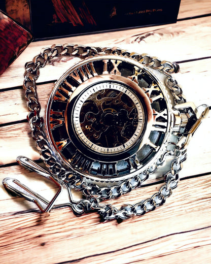 Lommeur "Mechanica Heritage" med Mulighed for Personalisering