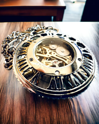 Lommeur "Mechanica Heritage" med Mulighed for Personalisering