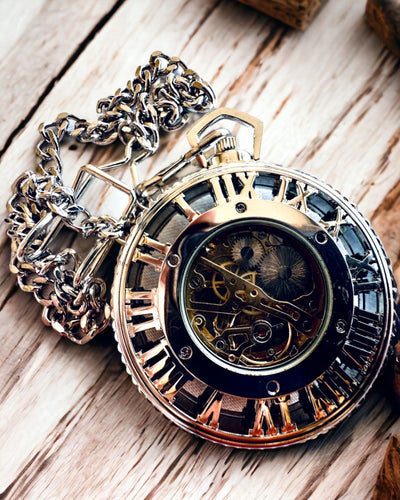 Lommeur "Mechanica Heritage" med Mulighed for Personalisering