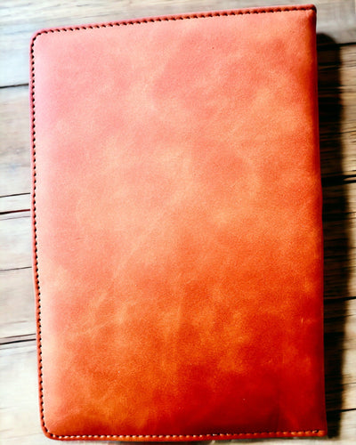 Eksklusiv Notesbog, PU-læder, A5 med Kodelås - "Secret Journal", personliggørelse med gravering