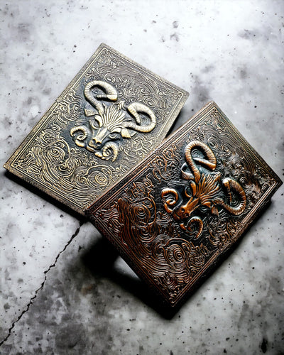 Magisk Notesbog, notesbog "Boski Byk" - Elegant og Unik Papirvarer, personalisering med gravering